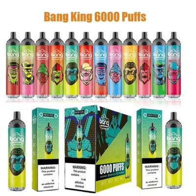 Frucht-Aroma 15ml 6000puffs Mesh Coil Rechargable Disposable Knall-König-6000 Vape