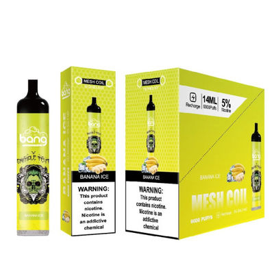 Knall-König Vape Cost-effective 15ml 6000puffs Mesh Coil Rechargable E-Cigs