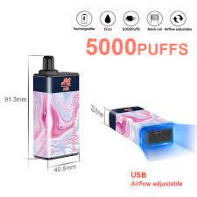 Frucht SUS304 würzte elektronische Wegwerfhauche Vape-Zigaretten-15ml 5000