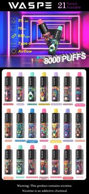 16ML E-Liquid Einmal-Dampfgerät 10PCS/Displaybox für Leistung und Effizienz