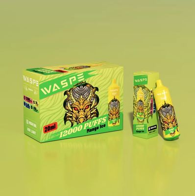 Waspe 12000 Puffs Big Puff Vape Wiederaufladbare E-Zigarette 20 ml Flüssigkeit