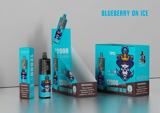 Schwarze Big Puff Vape mit 3,7 V Spannung und 100 g Gewicht für Hochleistungs-Vaping