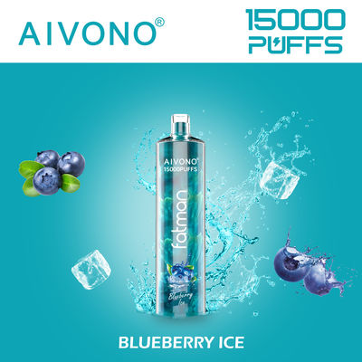 Puff Count Vorgefüllte Einweg-Vape 24ml 0,6ohm Spirale Leichtgewicht 96g Design.
