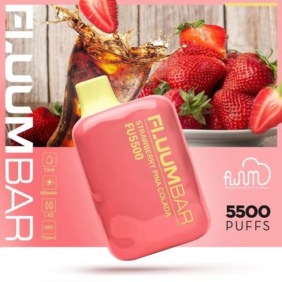 12 ml vorgefüllter Fluum Bar 5500 Saftaromen Einweg-Vape 650 mAh