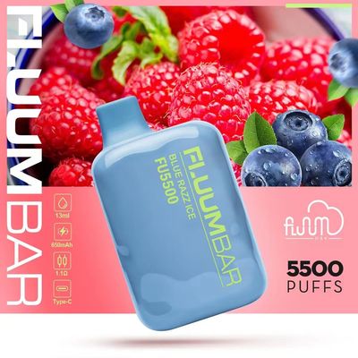 12 ml vorgefüllter Fluum Bar 5500 Saftaromen Einweg-Vape 650 mAh