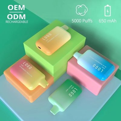 13ml 650mAh WOEM Wegwerfnikotin Vape der Elfen-Stangen-BC5000 mischte Frucht-Aroma