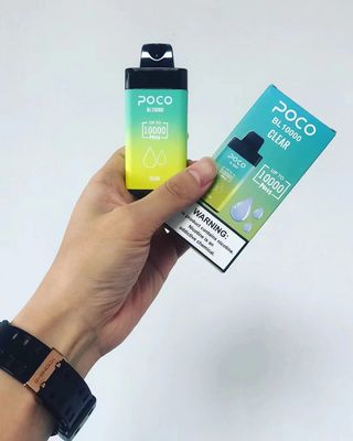 10 Stück/Kiste 200 Stück/Gehäuse Big Puff Vape mit USB-C-Ladestyp und Mesh Coil für