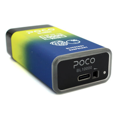 10 Stück/Kiste 200 Stück/Gehäuse Big Puff Vape mit USB-C-Ladestyp und Mesh Coil für