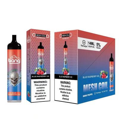 Vape-Knall-König 6000 Hauche 1.2ohm Mesh Coil 12 würzt verfügbaren Fabrikpreis