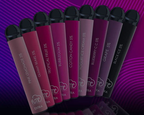 SUS304 Fume Extra Einweg USA Vape 1500 Puffs Elektrozigaretten