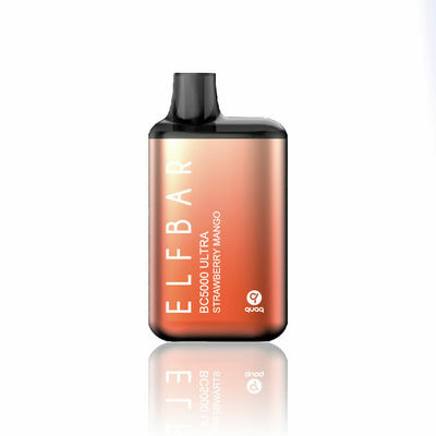 Elfen-Stange Vape des Nikotin-5% Gerät Soem-ODM ultra Wegwerfhülsen-BC5000