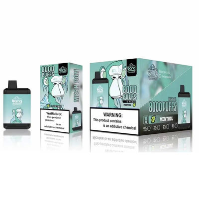 Edelstahl Knall-König-8000 Hauche Wegwerf-E-Flüssigkeit Vape-Stift-16ml