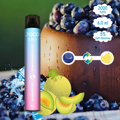 Stange Mini Disposable Vape Mixed Fruits des Hauch-50g würzen POCO 2 in 1