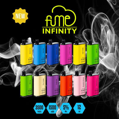 3500 Puffs Infinity Puffs Tragbarer Vape Pen 12 ml vorgefüllter E-Saft