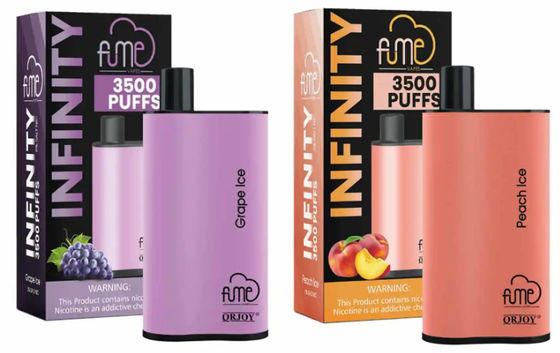 3500 Puffs Infinity Puffs Tragbarer Vape Pen 12 ml vorgefüllter E-Saft