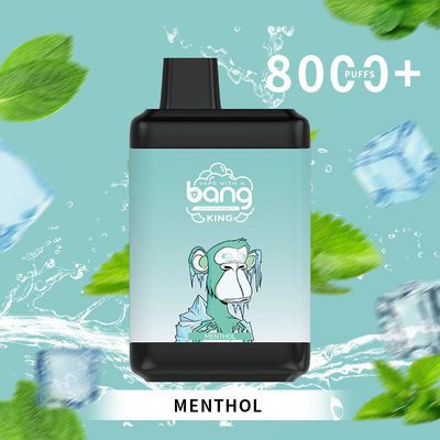 Spaniens populäres Nikotin-wieder aufladbarer Dampf Fabrik-Vorrat-verfügbares Knall-König-8000puffs Ecig 2%3%5%