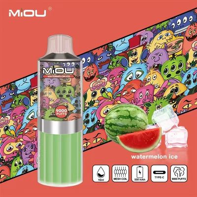 MIOU 9000 CBD Einweg-Vape-Gerät 18 ml E-Liquid Vorgefüllte Pod Vape