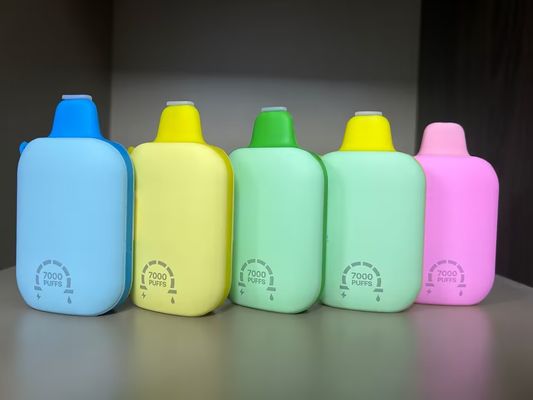 70g/pcs OEM Vape Smart Screen Einweg 12ml E Juice 7000 Puffs