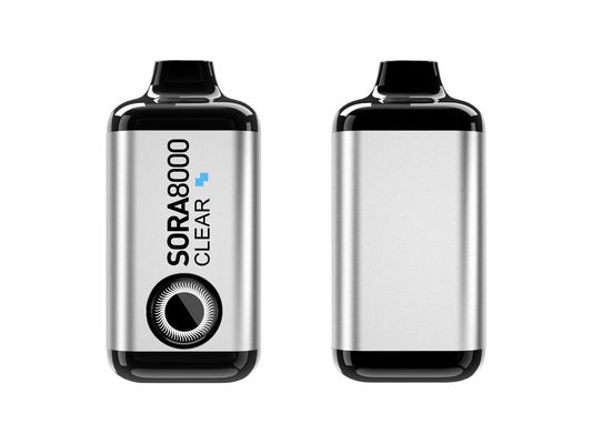 14 ml Sora 8000 Einweg-Vape-Bar 1.1ohm Mesh Coil 650mah Typ-C wiederaufladbar
