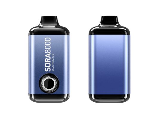 Sora 8000 650mah Typ-C wiederaufladbar Einweg-Vape Pen 14ml 650mah