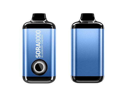 Sora 8000 Puffs 5% Nic Salz Vorgefüllt Einweg-Vape 14ml 1.1ohm Mesh Coil