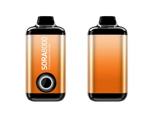 14 ml Sora 8000 Einweg-Vape-Bar 1.1ohm Mesh Coil 650mah Typ-C wiederaufladbar
