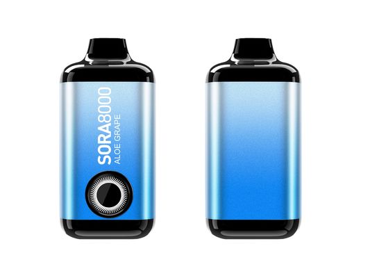 Sora 8000 Puffs Mesh Coil Vorgefüllte Einweg-Vape mit Luftstrom 5% Nic