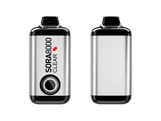 14 ml Vorgefüllter Saft 0 mg/20 mg/50 mg Einwegkarton Groß Puff Vape Sora 8000 Puffs