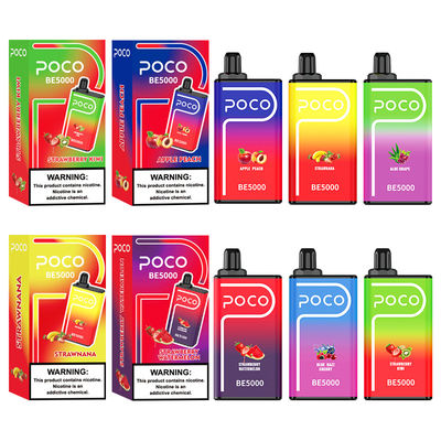 POCO BE5000 Puffs Einweg-Elektronische Zigarette mit 0/20/30/50 mg Nikotinsalz