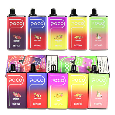POCO BE5000 Vaping Einweg-Dampfgerät 14 ml E-Liquid 1,2 ohm Spirale 1200mah
