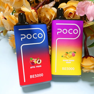 POCO BE5000 5000 Puffs Einweg-Vape-Stift Fruchtgeschmack Elektronische Zigarette
