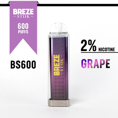 600Puffs Einweg-Vape-Stift mit 2% Nick für das Vaping-Erlebnis