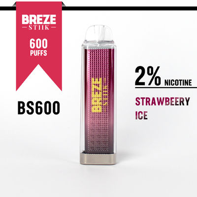 600Puffs Einweg-Vape-Stift mit 2% Nick für das Vaping-Erlebnis