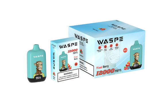 Waspe Digital Box Einweg-Elektronischer Stift 12000 Puffs für ein überlegenes Vaping-Erlebnis