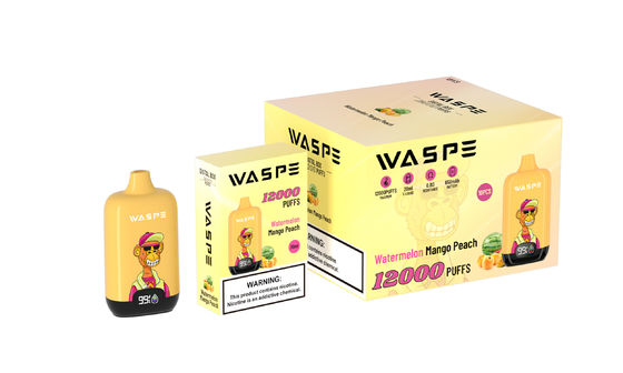 Waspe-Vaping-Gerät Bequem und tragbar mit E-Flüssigkeit und Batterie-Display