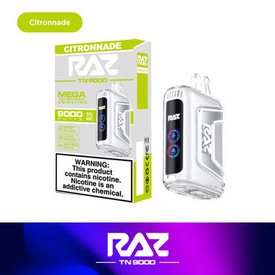 RAZ World Popular OEM Vape 9000Puffs Elektronische Mod Vape mit Mesh Coil