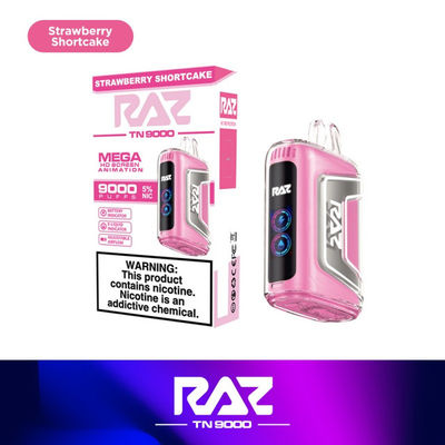 RAZ World Popular OEM Vape 9000Puffs Elektronische Mod Vape mit Mesh Coil