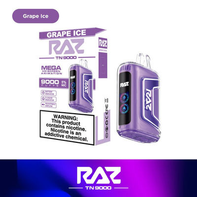 RAZ World Popular OEM Vape 9000Puffs Elektronische Mod Vape mit Mesh Coil