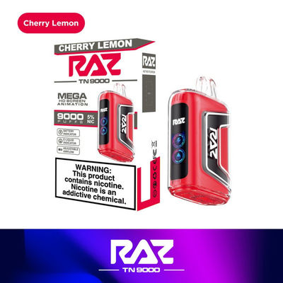 RAZ Mesh Coil OEM Verdampfer mit Bildschirm 9000Puffs für OEM-Vertriebskanäle