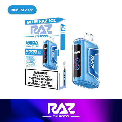 RAZ Mesh Coil OEM Verdampfer mit Bildschirm 9000Puffs für OEM-Vertriebskanäle