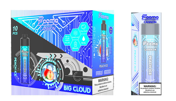 120 g DTL Big Puff Typ C Wiederaufladbar mit Typ-C-Ladung für schnelle Ladung