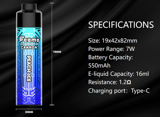 20 ml vorgefüllter Saft 120 g für MTL-DTL 25W Vaping
