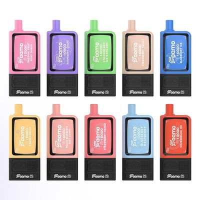Mehr als 10000 Puffs POD Einweg-Vape mit 650mAh-Batterie und 5% Nic-Stärke