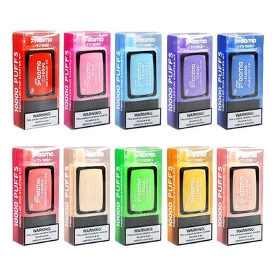 Mehr als 10000 Puffs POD Einweg-Vape mit 650mAh-Batterie und 5% Nic-Stärke