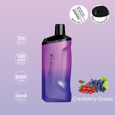 15 ml E-Liquid POCO 5000 Puffs Gerät 5%nic für glatt