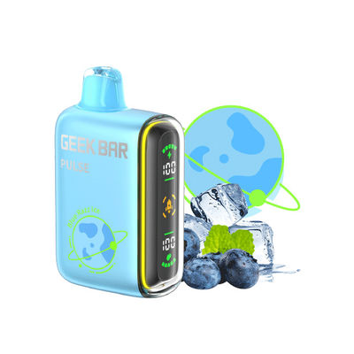 SUS304 Material Big Puff Vape mit Bildschirm-Display und OEM-Anpassung