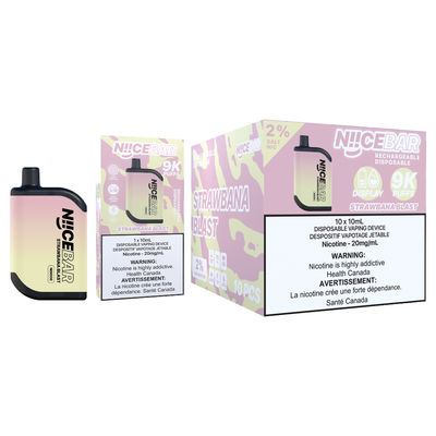 9000Puffs Langlebig 750mAh Batterie Einweg-Vape-Stift mit 15ml E-Liquid 14 Geschmacksrichtungen