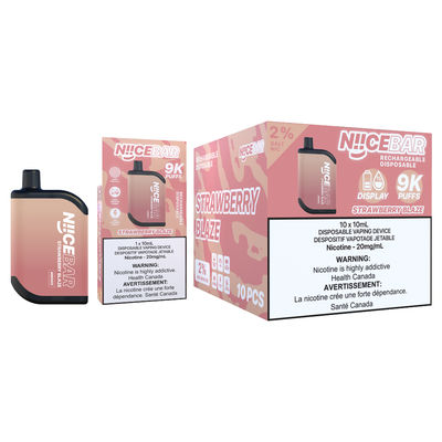 Eine nette E-Zigarette mit 9000 Puffs und 15 ml Saft.