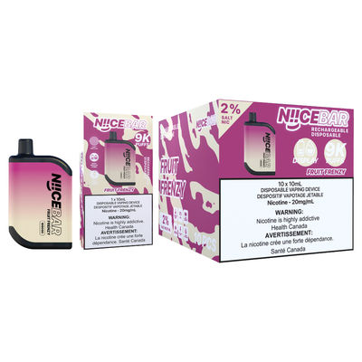 Niice Bar 9000 Puffs 14 Aromen Einweg-Elektronischer Stift Leckageschutz