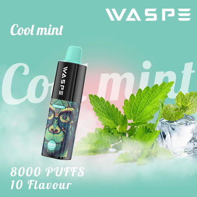 8000Puffs Einweg-Vaporizer Stick Nic 0/2%/5% für problemloses Dampfen